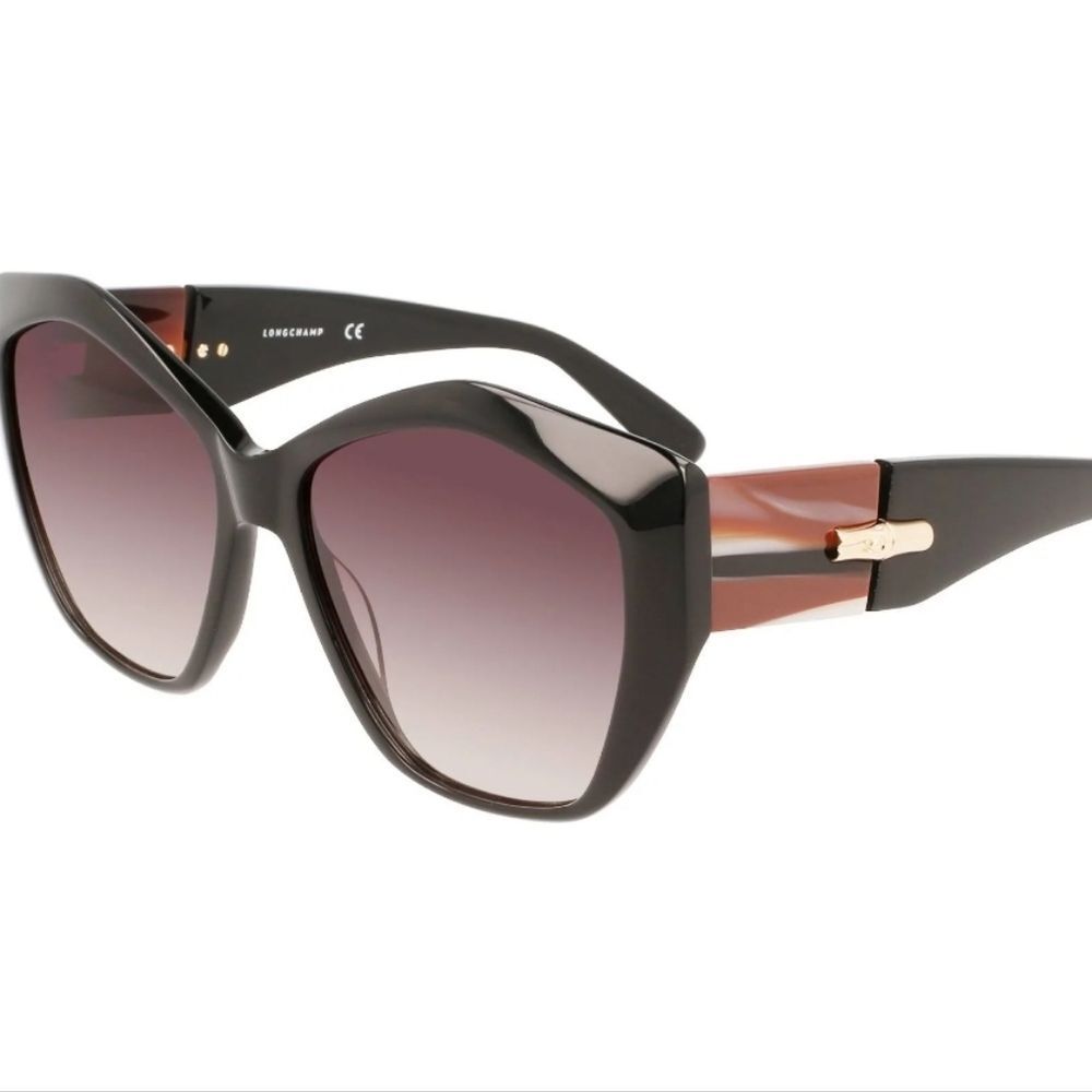 Longchamp LO712S‎ 001 57MM Gradient Sunglasses